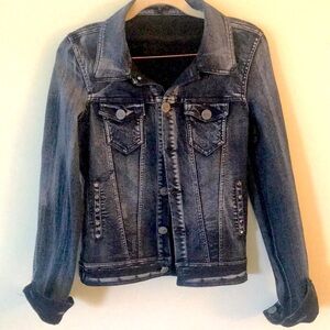 VO Jeans Jacket Studded Pockets Sz Medium